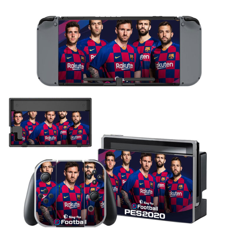 Football PES2020 Decal Cover For Nintendo Switch & Nintendo Switch OLED Design 1