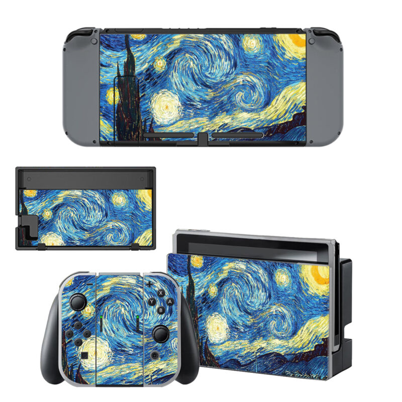 Starlight Night Decal Cover For Nintendo Switch & Nintendo Switch OLED Design 2