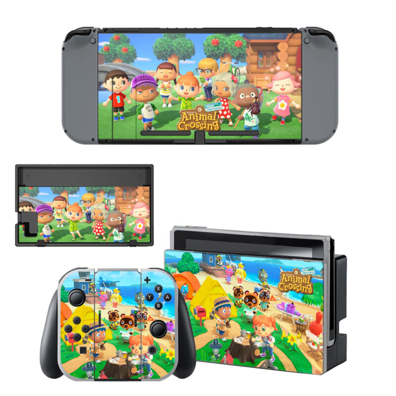 Animal Crossing Decal Cover For Nintendo Switch & Nintendo Switch OLED Design 11