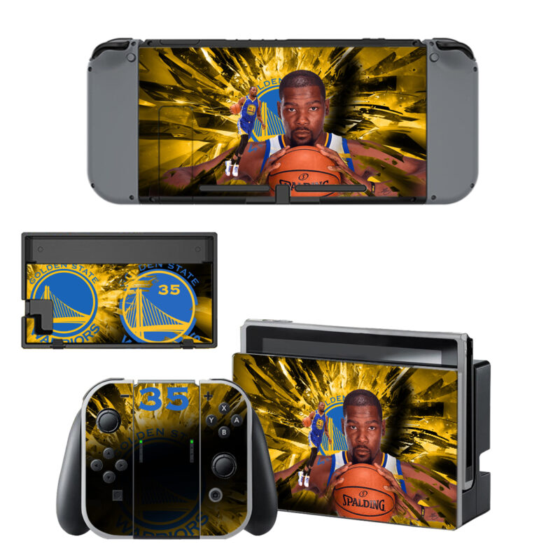 Golden State Warriors Skin Sticker For Nintendo Switch & Nintendo Switch OLED