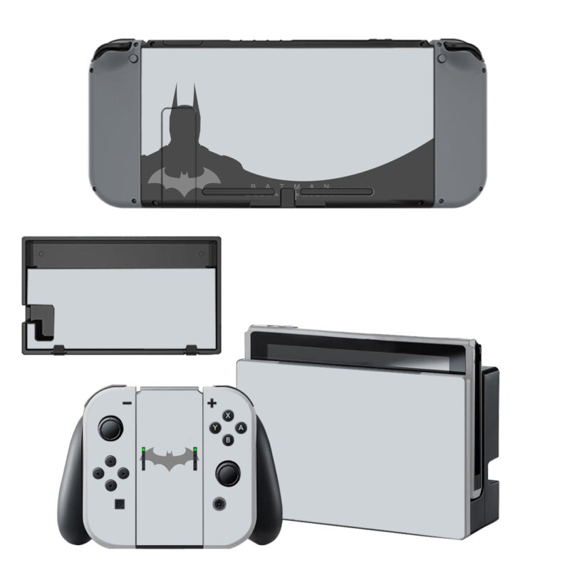 Batman Skin Sticker For Nintendo Switch & Nintendo Switch OLED Design 2