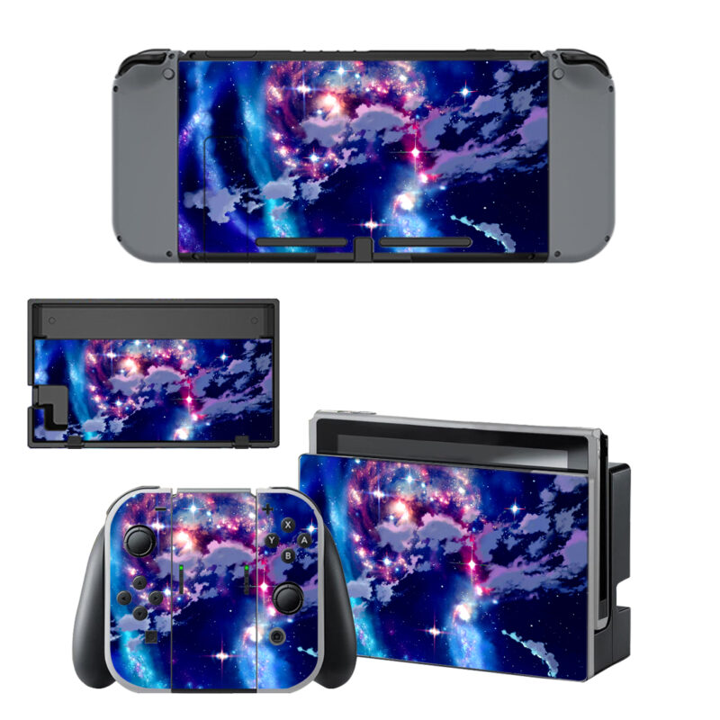 Aesthetic Star Galaxy Decal Cover For Nintendo Switch & Nintendo Switch OLED