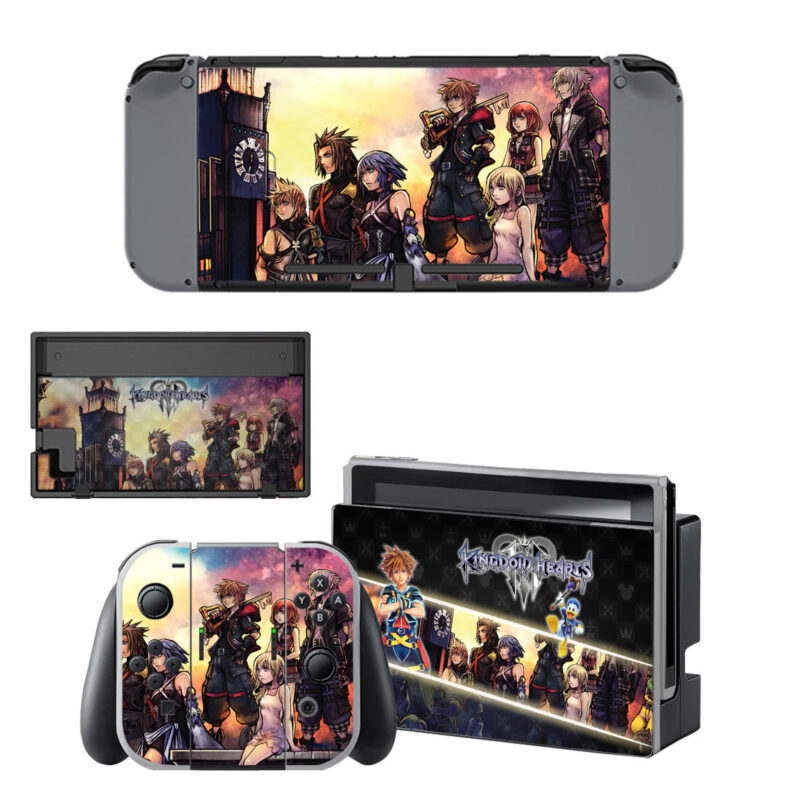 Kingdom Hearts Decal Cover For Nintendo Switch & Nintendo Switch OLED