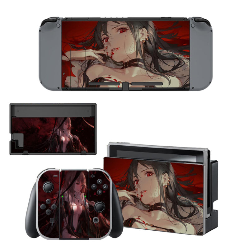 Unlucky Morpheus Skin Sticker For Nintendo Switch & Nintendo Switch OLED