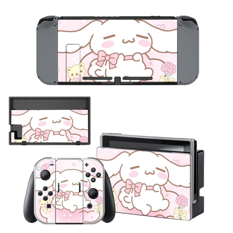 Cinnamoroll Decal Cover For Nintendo Switch & Nintendo Switch OLED Design 1