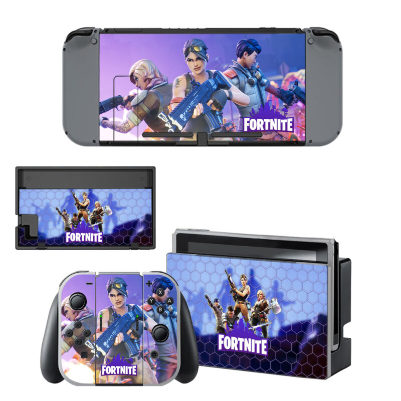 Fortnite Decal Cover For Nintendo Switch OLED & Nintendo Switch Design 5