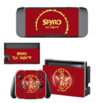 Spyro The Dragon Decal Cover For Nintendo Switch & Nintendo Switch OLED