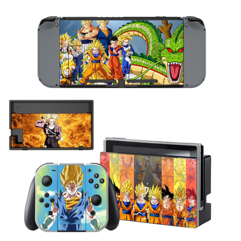 Dragon Ball Z Decal Cover For Nintendo Switch & Nintendo Switch OLED