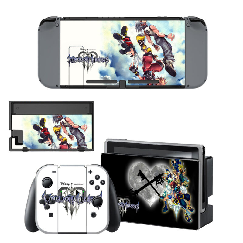 Kingdom Hearts Decal Cover For Nintendo Switch & Nintendo Switch OLED Design 8