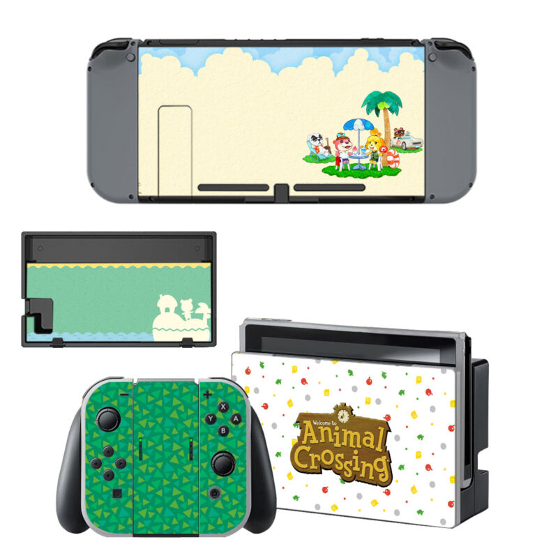 Animal Crossing Skin Sticker For Nintendo Switch & Nintendo Switch OLED Design 7