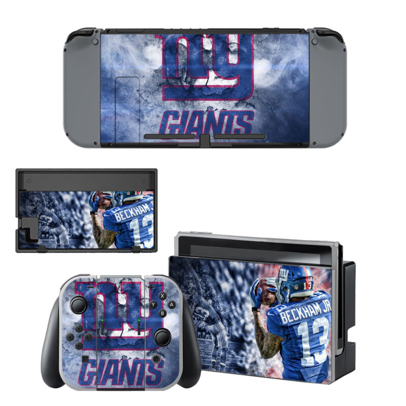 New York Giants Skin Sticker For Nintendo Switch & Nintendo Switch OLED