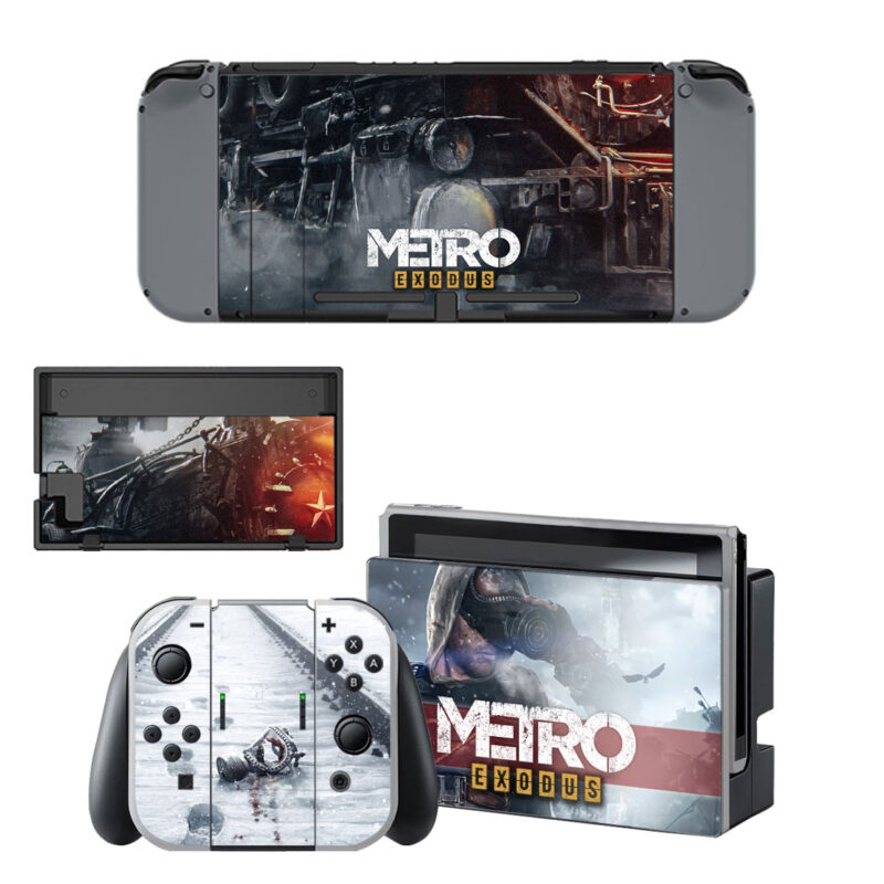 Metro Exodus Decal Cover For Nintendo Switch & Nintendo Switch OLED