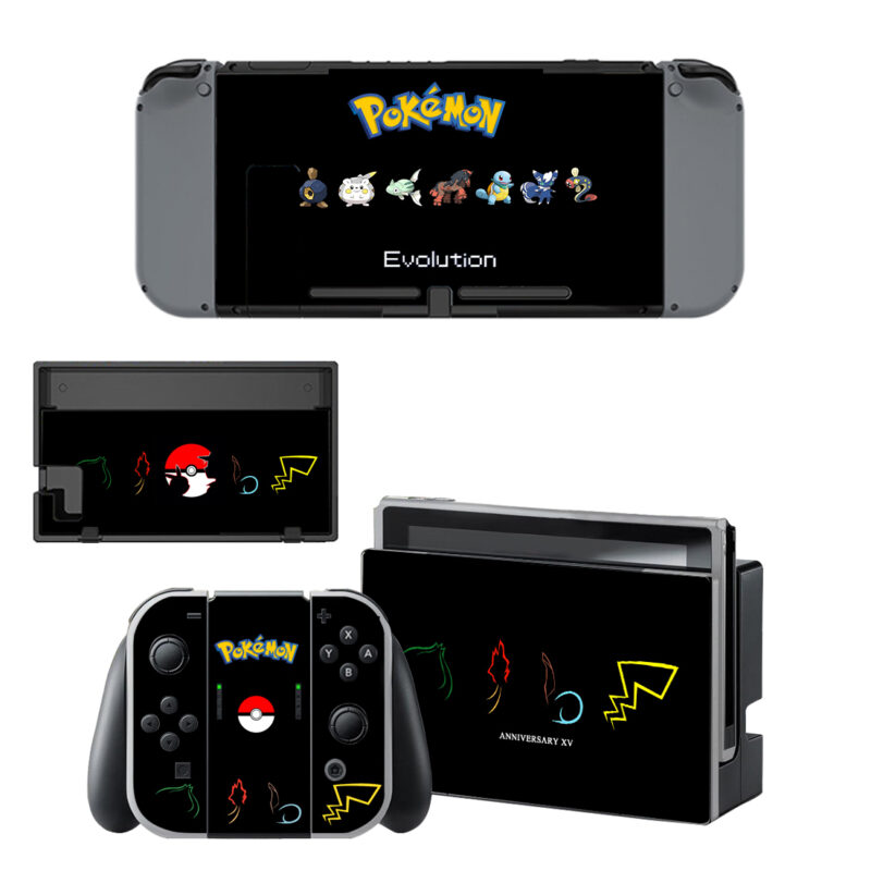 Pokemon Skin Sticker For Nintendo Switch & Nintendo Switch OLED Design 7