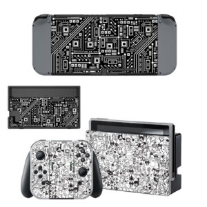 Circuit Board Pattern Skin Sticker For Nintendo Switch & Nintendo Switch OLED