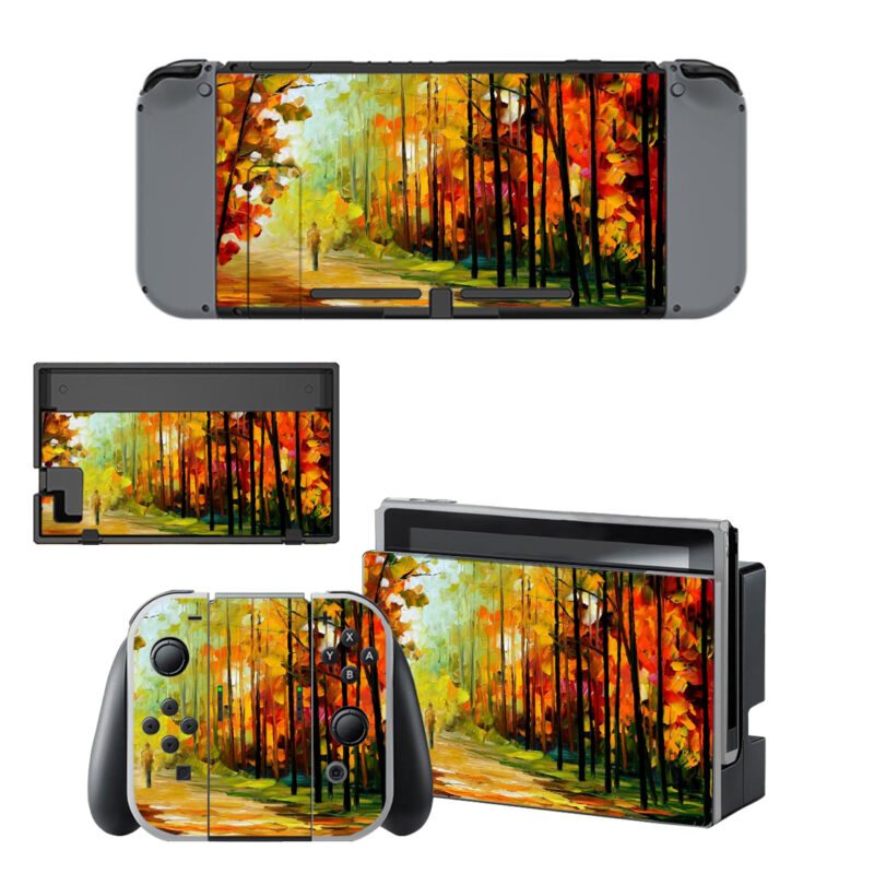 Nature Painting Decal Cover For Nintendo Switch & Nintendo Switch OLED