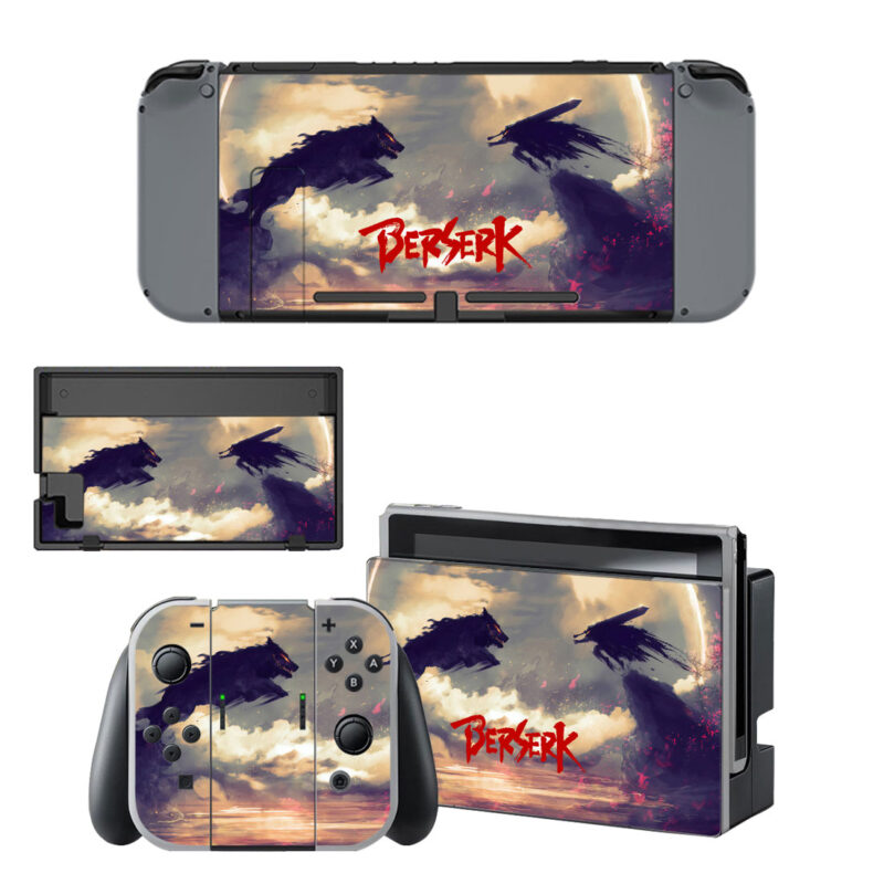 Berserk Skin Sticker For Nintendo Switch & Nintendo Switch OLED Design 3