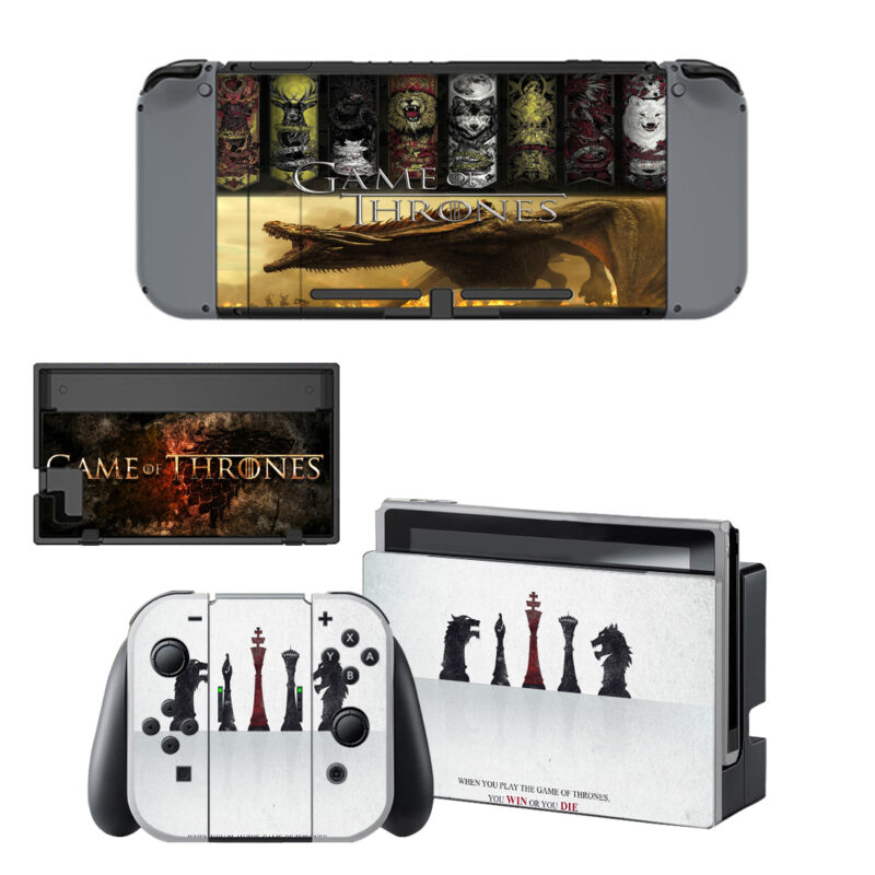 Game Of Thrones Skin Sticker For Nintendo Switch & Nintendo Switch OLED Design 6