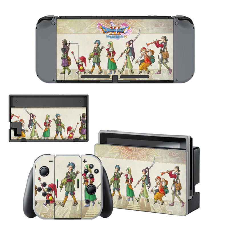 Dragon Quest Skin Sticker For Nintendo Switch & Nintendo Switch OLED Design 1