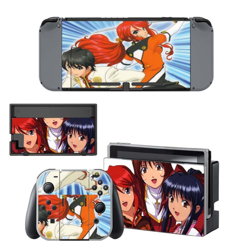 Sakura Wars Decal Cover For Nintendo Switch & Nintendo Switch OLED