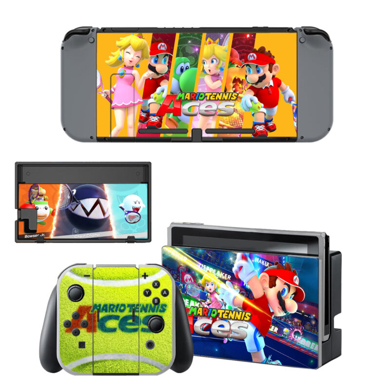 Mario Tennis Aces Decal Cover For Nintendo Switch & Nintendo Switch OLED