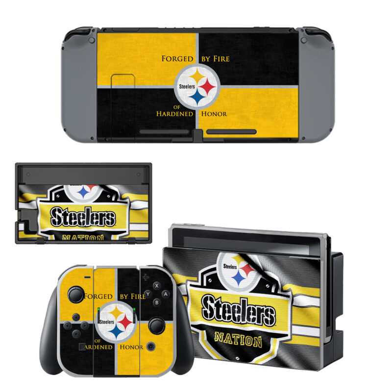 Steelers Nation Skin Sticker For Nintendo Switch & Nintendo Switch OLED