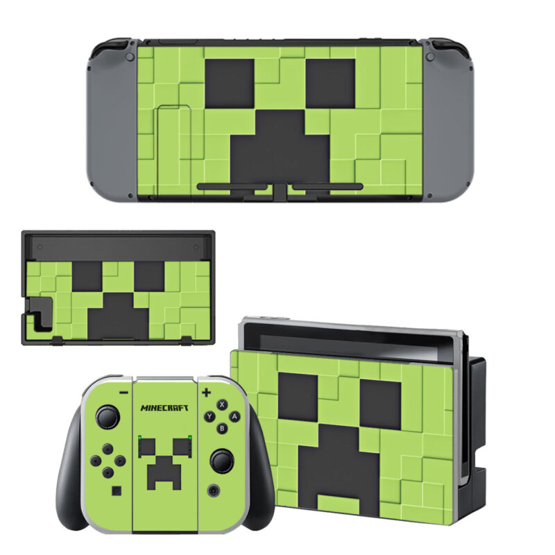 Minecraft Decal Cover For Nintendo Switch & Nintendo Switch OLED