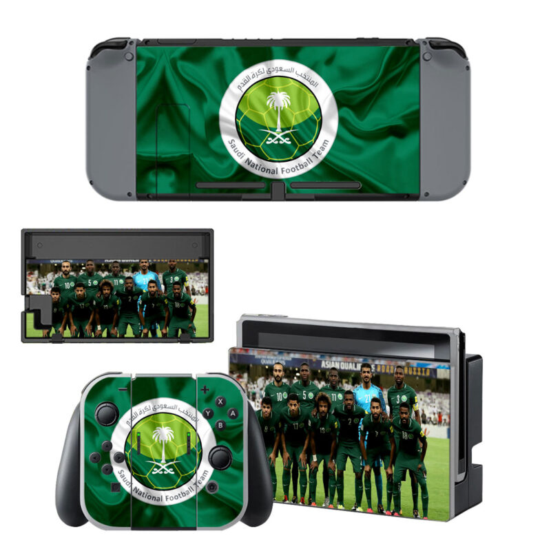 Saudi National Foodball Team Decal Cover For Nintendo Switch & Nintendo Switch OLED