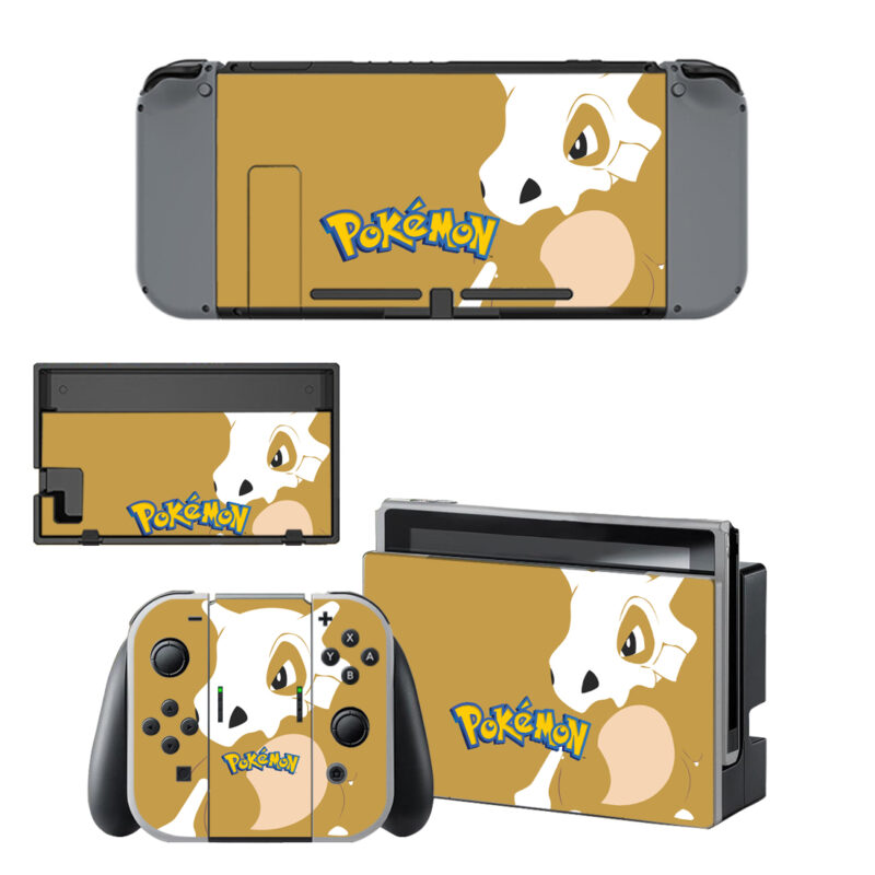 Pokemon Cubone Skin Sticker For Nintendo Switch & Nintendo Switch OLED