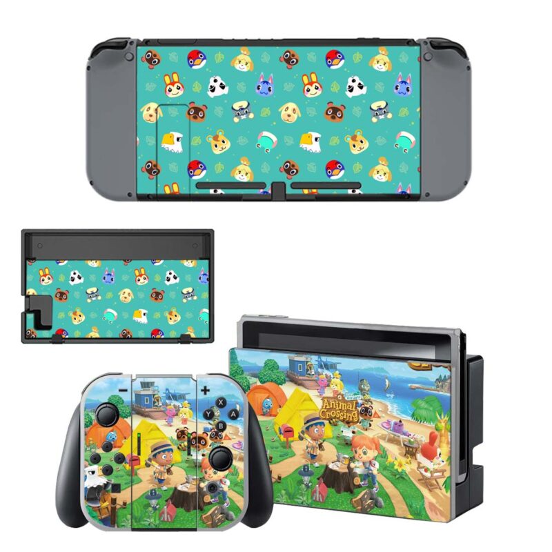 Animal Crossing Decal Cover For Nintendo Switch & Nintendo Switch OLED Design 13