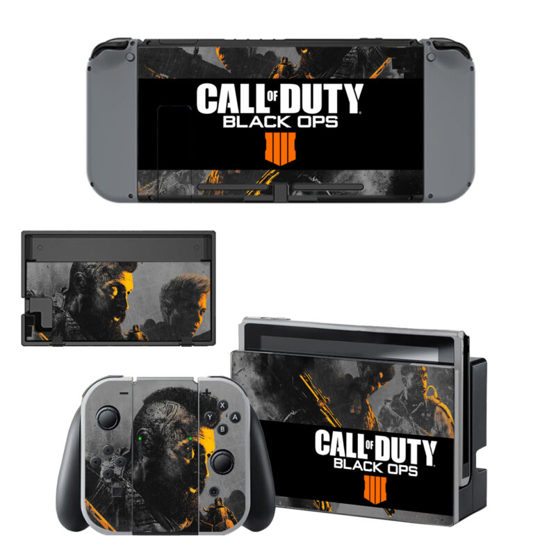 Call Of Duty Black Ops 4 Decal Cover For Nintendo Switch OLED & Nintendo Switch Design