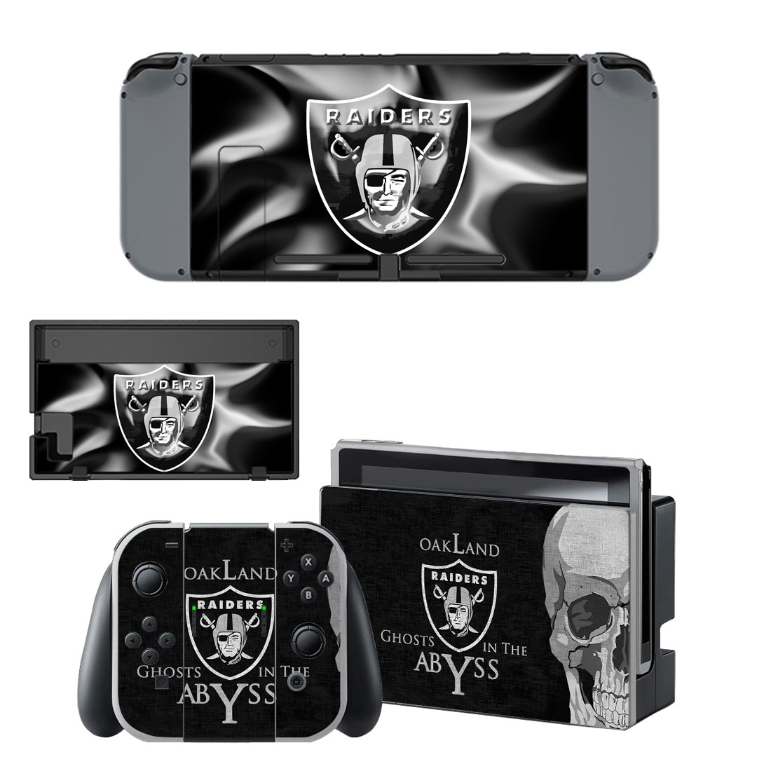 Raiders Skin Sticker For Nintendo Switch & Nintendo Switch OLED