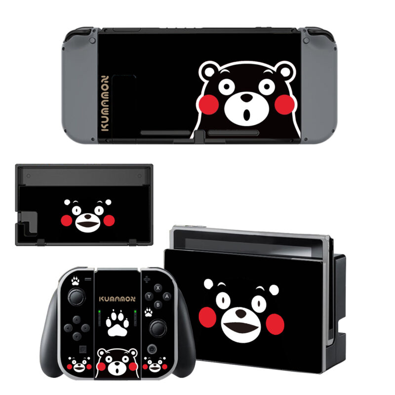 Kumamon Skin Sticker For Nintendo Switch & Nintendo Switch OLED Design 9