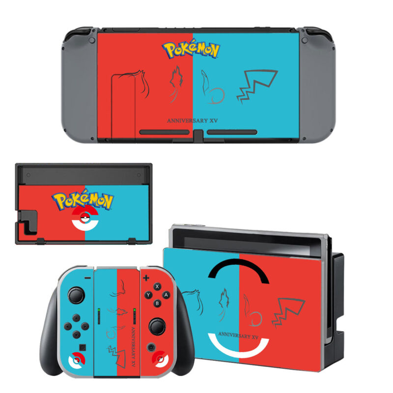 Pokemon Skin Sticker For Nintendo Switch & Nintendo Switch OLED Design 3