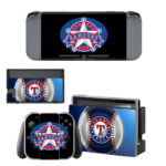 Texas Rangers Decal Cover For Nintendo Switch & Nintendo Switch OLED