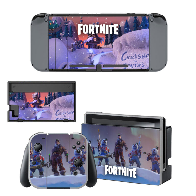 Fortnite Skin Stricker For Nintendo Switch & Nintendo Switch OLED Design 17