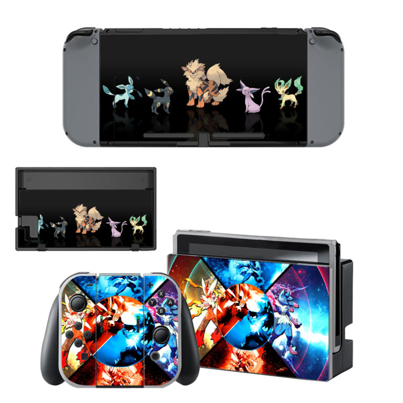 Pokemon Skin Sticker For Nintendo Switch & Nintendo Switch OLED Design 8