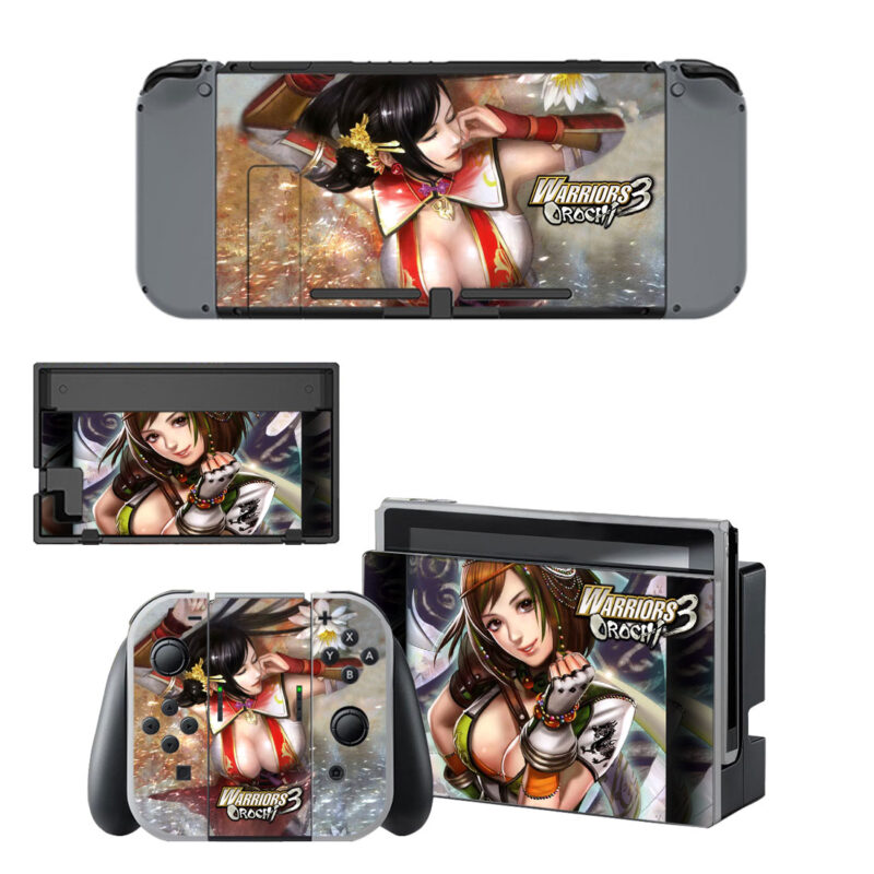 Warriors Orochi 3 Decal Cover For Nintendo Switch & Nintendo Switch OLED