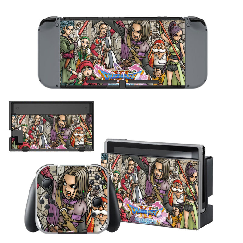 Dragon Quest Skin Sticker For Nintendo Switch & Nintendo Switch OLED Design 2