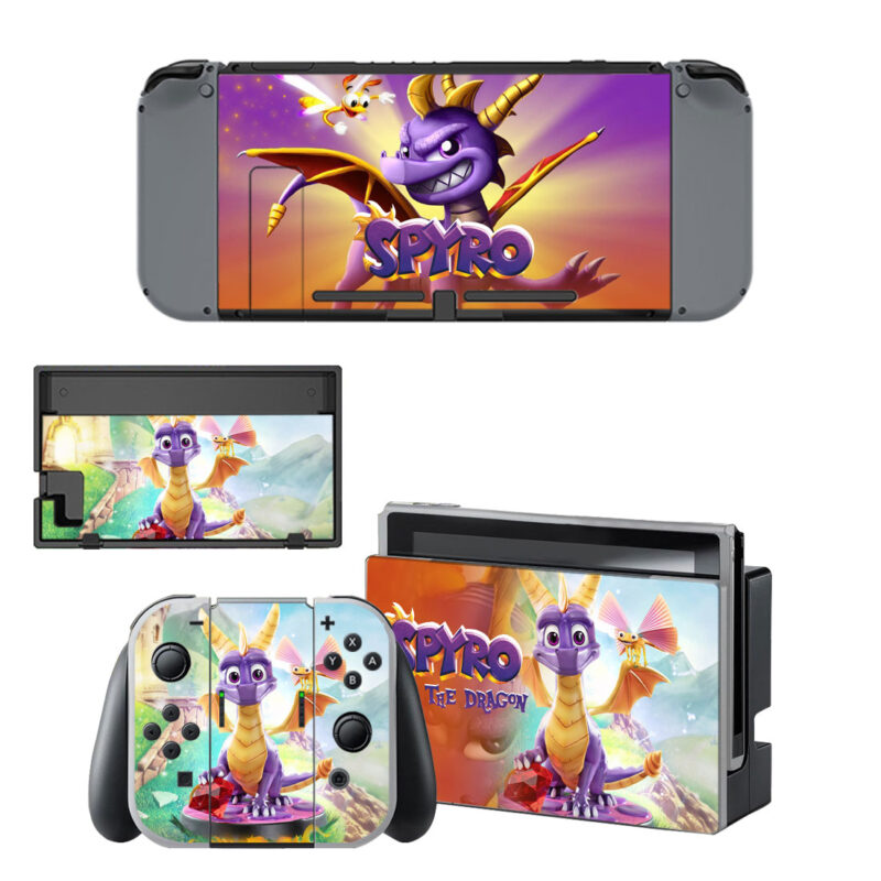 Spyro The Dragon Skin Sticker For Nintendo Switch & Nintendo Switch OLED