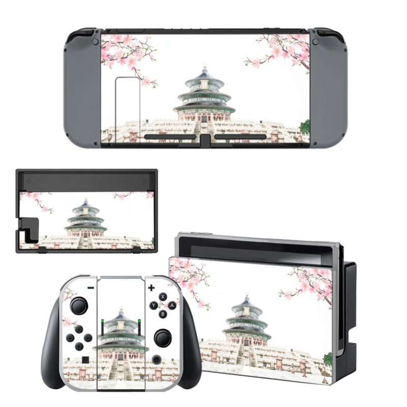 Temple Of Heaven China Decal Cover For Nintendo Switch & Nintendo Switch OLED