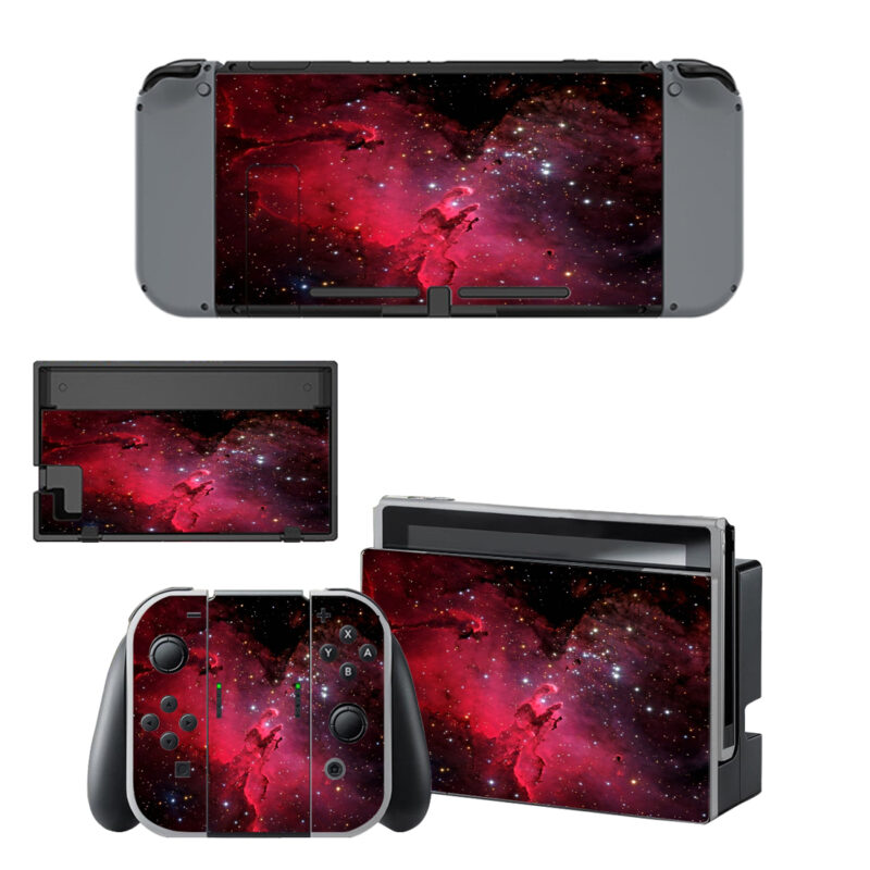 The Eagle Nebula Decal Cover For Nintendo Switch & Nintendo Switch OLED