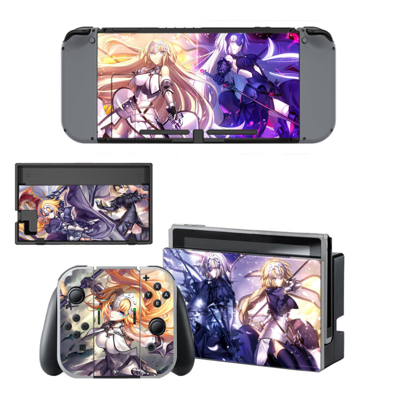 Fate Grand Order Skin Sticker For Nintendo Switch & Nintendo Switch OLED Design 1