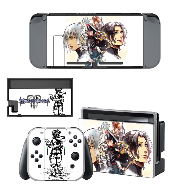 Kingdom Hearts Decal Cover For Nintendo Switch & Nintendo Switch OLED Design 5