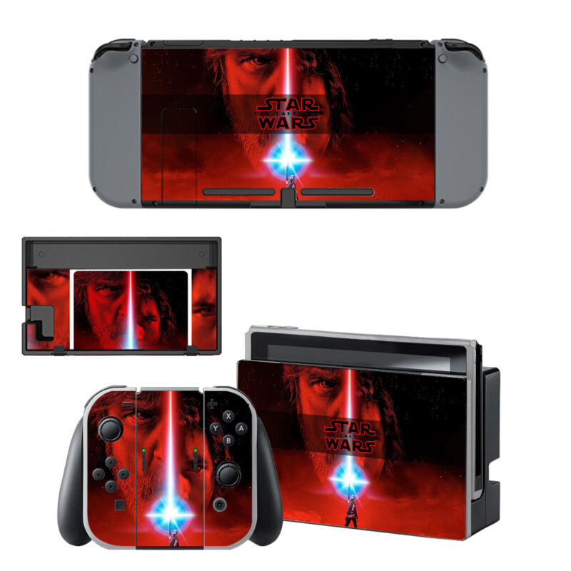 Star Wars The Last Jedi Skin Sticker For Nintendo Switch & Nintendo Switch OLED Design 4