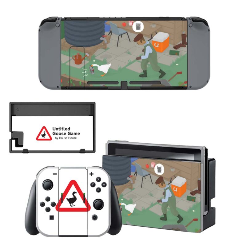 Untitled Goose Game Decal Cover For Nintendo Switch & Nintendo Switch OLED