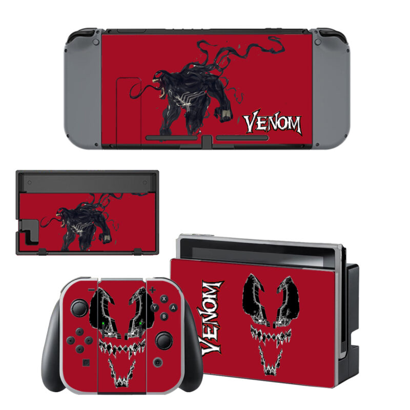 Venom Skin Sticker For Nintendo Switch & Nintendo Switch OLED Design 1