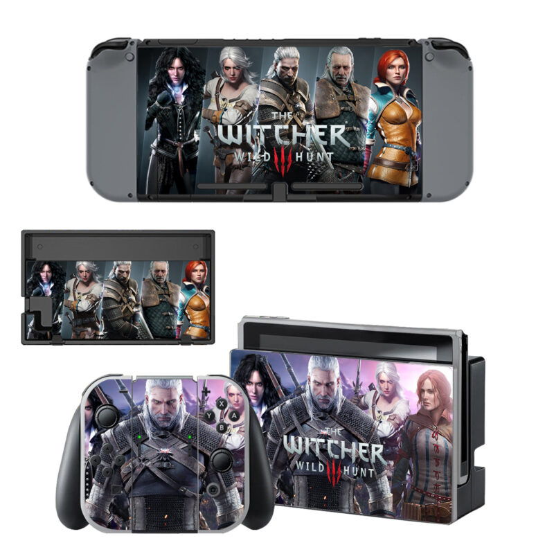 The Witcher 3 Wild Hunt Skin Sticker For Nintendo Switch & Nintendo Switch OLED