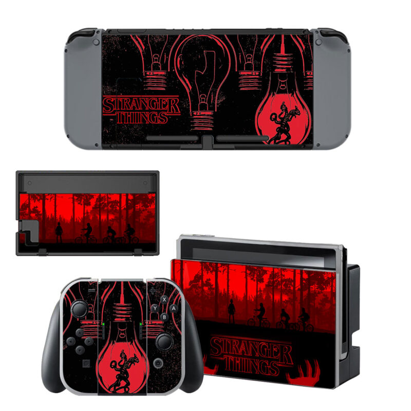 Stranger Things Decal Cover For Nintendo Switch & Nintendo Switch OLED Design 6