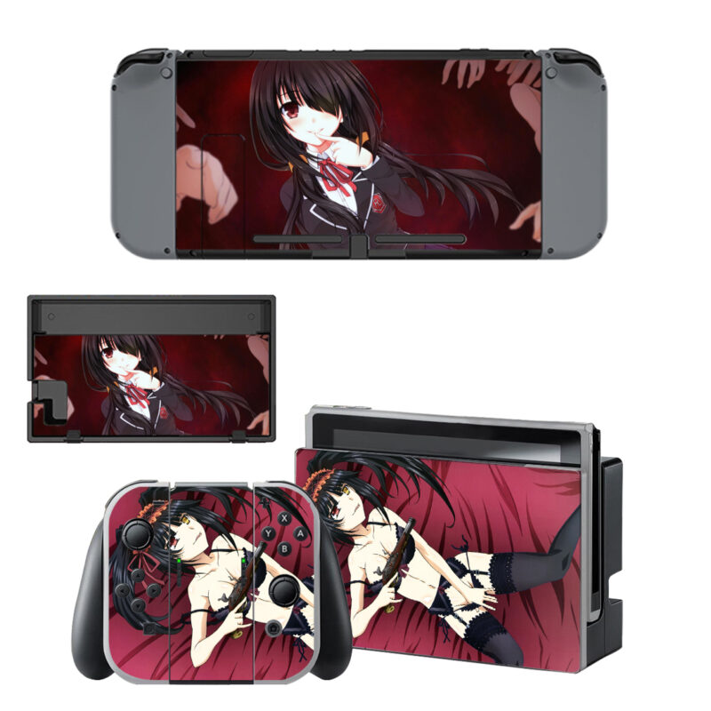 Kotetsu Tenshi Kurumi Skin Sticker For Nintendo Switch & Nintendo Switch OLED