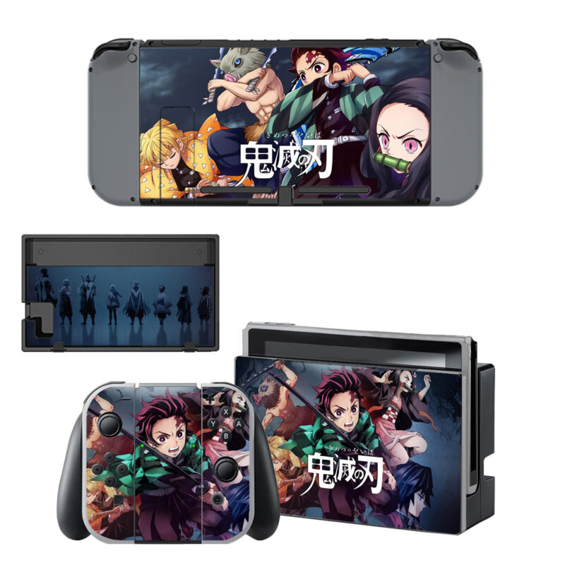 Demon Slayer Skin Sticker For Nintendo Switch & Nintendo Switch OLED Design 6